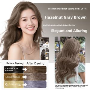 H5 Hair Dye Paste Professional Plant-Based Home Use Hair Coloring for Men And Women Sea King Red Berries And Strawberries