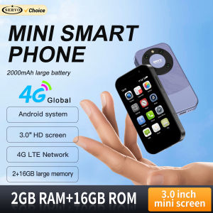 SERVO KING9000 4G LTE Mini Smartphone Android System RAM 2GB ROM 16GB Google Play WhatsAPP Hotspot 2 SIM Pocket Small Cellphones