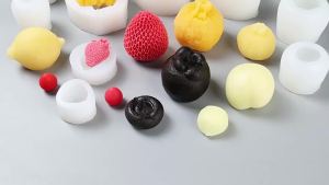 Fruit Silicone Mold 3D Banana Pineapple Mango Lemon Cake Decorating Mousse Chocolate Fondant Candy Dessert Baking Soap Mold