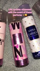 BUY 1 TAKE 1 Sweet Vanilla Collection Perfume Fragrance Body Mist 236ml Sweet Like Candy Thank U Next Pure Cloud