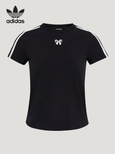 adidas | Round Neck Fitted Womens Knit T-Shirt
