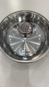 Nồi lẩu inox Fivestar 3 đáy nắp kiếng cao cấp