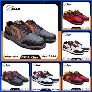 GiGa FG431 / 432 รองเท้าฟุตซอล กีก้า 39-44 แดง/ขาว/ดำ/เทา