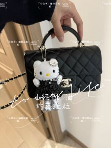 Cute Black Kitty Pendant for Homebody Women Fashionable Accessory Ideal for Bags And Clothing Decoration