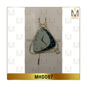 [MHD] Luxury Metal Wall Clock 46x64cm MHD087