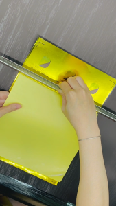 PIN DECAL - Màng tự dán trong bóng nhám nhiều keo màng dán bảo vệ ảnh A4 A3 - KHÔNG IN ĐƯỢC