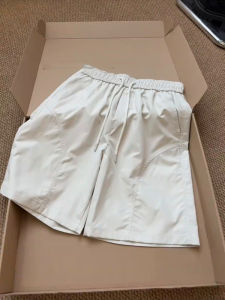 Quick Dry Ice Silk Mens Sport Shorts Summer Thin Straight Leg Casual Pants American Functional Five-Point Bionic Trousers