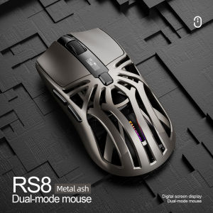 SMAILWOLF RS8 1000Hz Bluetooth mouse 10000dpi three-mode connection lightweight macro gaming mouse notebook computer