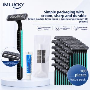IMLUCKY | Disposable Portable Razor for Hotel and Travel Use