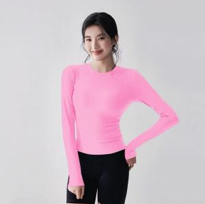 Áo Thể Thao Tay Dài Hút Ẩm Nhanh Cho Nữ