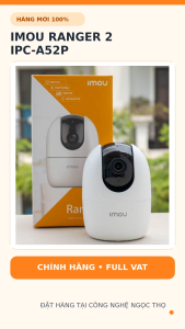 Camera WiFi IMOU Ranger 2 5MP IPC-A52P – Xoay 360° – Đàm Thoại 2 Chiều – Chính Hãng – Full VAT