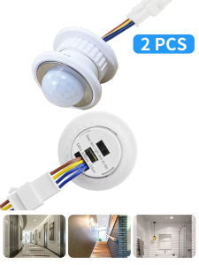Motion Sensor Light Switch Pir Presence Sensor 220V 110V Automatic Switch for Lighting Time Delay Adjust Movement Detector Lamp