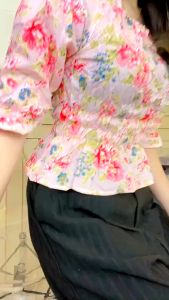 Chuya Babydoll Smock Sweet Top