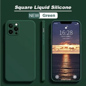 Ốp lưng dẻo cạnh vuông màu sắc Silicone lỏng Trường hợp bảo vệ điện thoại di động Đối với cho VIVO V15 V17 V11i V9 V20 V21e V23e V25 V27 V29 V30 E V40 Lite(IND) V50 S1 Pro V19 neo V7 Plus 4G 5G