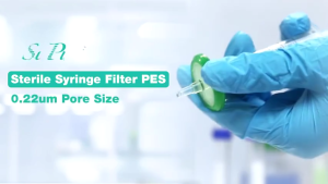 100PCS Syringe Filter Plastic Nylon Membrane 13mm 0.22 Micron Disposable Lab Supplies for Healthcare Aid