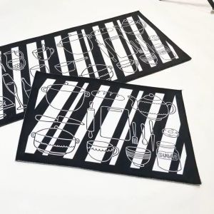 2in1 Kitchen Long Mat Carpet Absorbent Non-slip Kitchen Rug Door Mats Bathroom Carpets