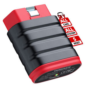 Thincar Thinksafe OBD2 Scanner Full System Check Engine ABS/SRS Transmission in IOS/Android Automotive Auto ODB 2 Car Diagnostic Scan Tool via Bluetooth Clean Code Reader AP200 For All Universal Cars