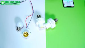 Đui Đèn Wifi Hunonic Bật Tắt Bóng Đèn Trên Điện Thoại Và Giọng Nói Ở Bất Cứ Đâu