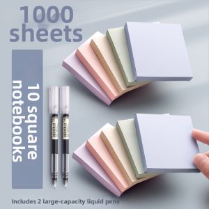 KUALIWEN | Strong Adhesive Colorful Student Sticky Notes