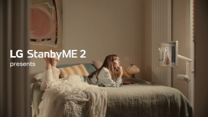 LG 27LX6TDGA (StanbyME 2) 27" QHD Lifestyle Movable Touch Screen | Up to 4h Battery Life | Detachable | Folio Cover