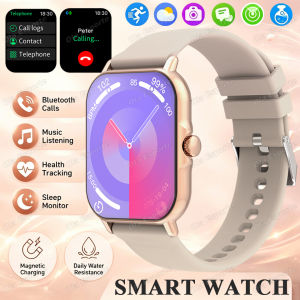New Womens Smart Watch Mens Gifts Answer Call Heart Rate Sleep Monitoring Calorie Sports Watch Bluetooth Call Smartwatch HW12