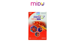 Midu MenaQ7 360mcg care - Hộp (1 lọ x 60 viên)