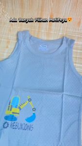 TYBJA015 Singlet Pakaian Dalam Anak Laki Laki Kaos Kutang Cowok