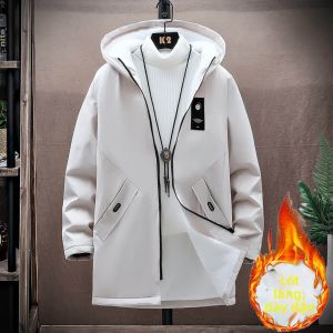 Kawadu | Fall Winter Stylish Loose Fit Wool-lined Coat
