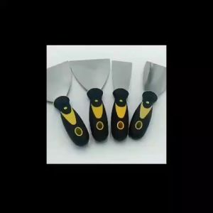 H.S. เกรียงโป้วสี สีด้ามยาง ทนต่อการใช้งาน Putty Knife