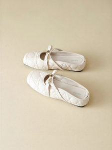 Agsdon | Summer Easy Slip-on Mary Jane Flats Soft Sole with Diamond Pattern