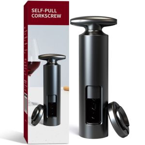 Cliton Red Wine Bottle Opener with Foil Cutter Safe And Durable Red Wine Corkscrew Bit for Wedding Kitchen Party Home Bar Gadgets