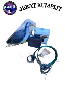 jerat burung ruak ruak paket komplit