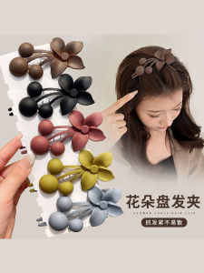 Kẹp Tóc Hoa Phong Cách Mới Cho Nữ 2025 Kẹp Tóc Mái Lệch Kẹp Tóc Đuôi Gà Kẹp Tóc Phụ Kiện Tóc Kẹp Tóc Bằng Kim Loại Kẹp Tóc Thời Trang