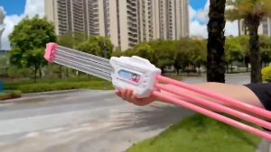 Water Pump 3 Holes / 5-Holes Water Pump Blaster Machine Long Distance Spray With Large Capacity Kids Outdoor Play Toys 大容量水枪 *READY STOCK*