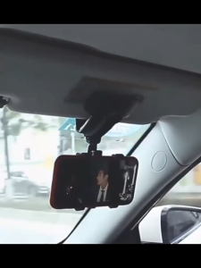 For Car Dashboard Phone Holder 360 Rotation Strong Grip Holder Car Rear View Mirror Car Dashboard Phone Holder