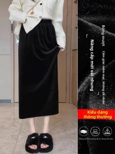 XUNYI | Chân Váy Dạng A Bằng Nhung Đẹp