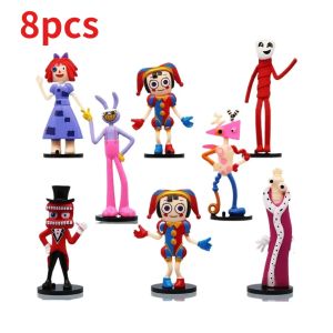 Bandai | Pomni And Jax Plushie Doll Toys the Amazing Digital Circus Figure Cute Christmas Gift Soft Stuffed Figure Collectible