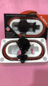 Bộ van gas ngắt tự động Namilux NA-345S-VN (gồm van+[ 1.5m ] dây dẫn gas + [ 2 cái ] cổ dê)