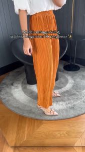 Celana Kulot Plisket Lidi Dewasa Premium Murah Tebal