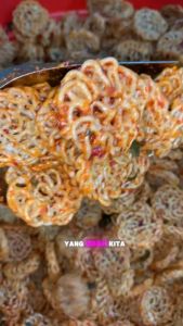 Sebring Rafael 500 GRAM (Kerupuk Mawar Bantet) Seblak Kering Viral Kerupuk Babangi