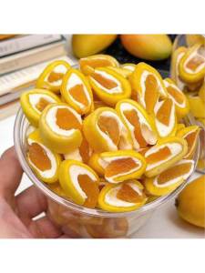 Tasty Mango and Peach Flavored Fruit Snack Dried Fruits and Milk Cake