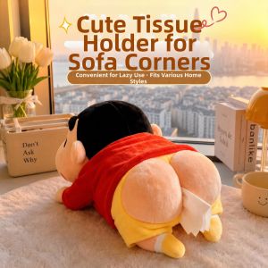 Crayon Shinchan Themed Wall-Mounted Tabletop Multifunctional Tissue Box Home Use