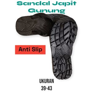 Sandal Gunung Anti Slip | Sandal Japit Gunung | Sandal Japit Gunung Pria