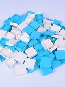 GEGELE | Khối Xây Dựng Hình Vuông Lớn Tương Thích Để Học Chữ Cái và Số Phụ Kiện