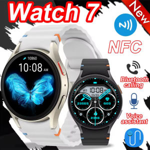 2025 New Smart watch7 Men Women AMOLED Screen Health Monitor Watch Waterproof Voice Assistant Call Smart Watch For Android IOS