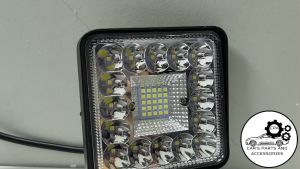 CPA 41LED LIGHT WHITE SQUARE 25MM (11585)