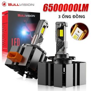 Đèn Pha LED Bullvision D1S D3S D3R D1R D8S 110W Canbus Bóng Đèn Ô Tô 6500000Lm Đèn Xe Hai Mặt 1:1 Xenon HID 6000K