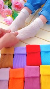 Combo 5 đôi tất lót lông giữ nhiệt cho bé (tất đại hàn)