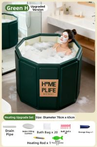 CHEORLIAN | Automatic Heating Adult Thickened Bathtub