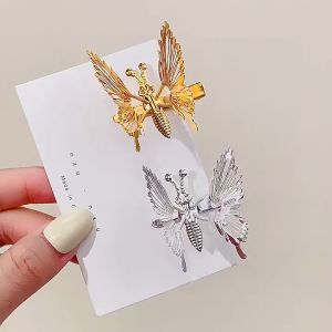 JEPIT RAMBUT KUPU-KUPU GOYANG JEPITAN HAIR CLIP HAIR PIN LUCU SILVER GOLD AKSESORIS RAMBUT ANAK